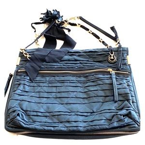 Lanvin satin carryall bag